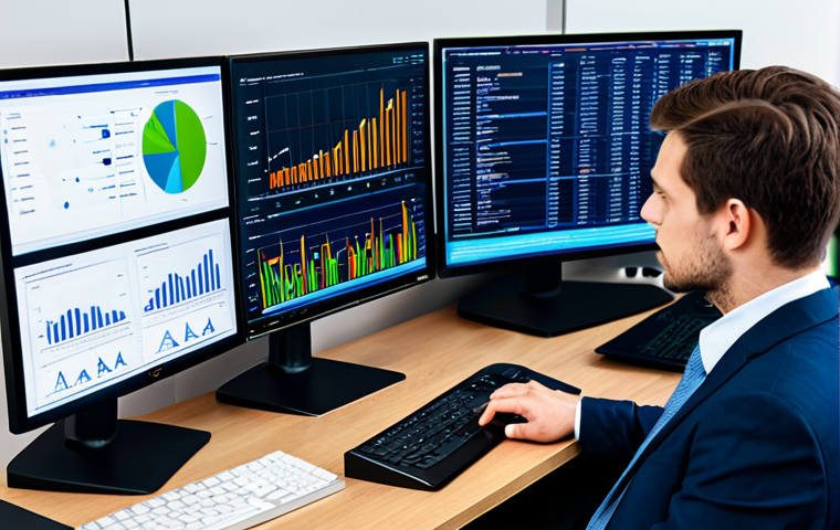 Actuary & Data Analysis**

"A professional actuary, fully clothed in business attire, analyzing complex data visualizations on multiple computer screens in a modern office. Charts and graphs display insurance risk models. Safe for work, appropriate content, perfect anatomy, correct proportions, professional environment, family-friendly, well-formed hands, proper finger count, natural body proportions."

**