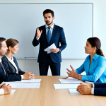 Risk Management & Communication**

"A professional actuary, fully clothed in appropriate business attire, presenting a risk assessment report in a modern office meeting room. The scene emphasizes clear communication and data visualization. Colleagues are engaged and understanding. Focus on explaining actuarial concepts in plain language. Safe for work, professional, perfect anatomy, correct proportions, natural pose, well-formed hands, proper finger count, natural body proportions, appropriate content, modest. "

**