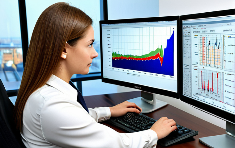 보험계리사와 보험 계약 갱신 - Actuary at Work**

"A professional actuary, fully clothed in appropriate business attire, analyzing ...