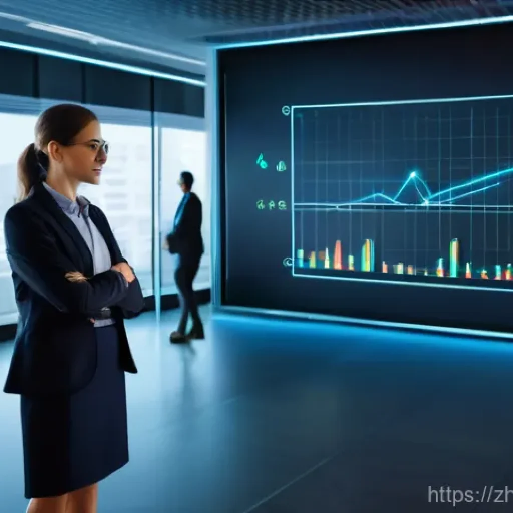 보험계리사와 실시간 리스크 분석 - **Prompt: The Actuary as a Smart Risk Manager**
    A highly detailed, wide-angle shot set in a mode...