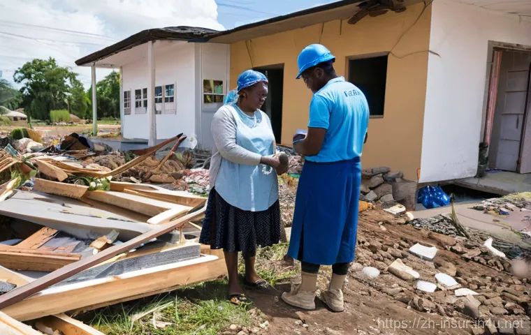 보험계리사와 대형 재해 보험 사례 - **Actuarial Foresight in a Digital Age:**
    A diverse team of professional actuaries, both male an...