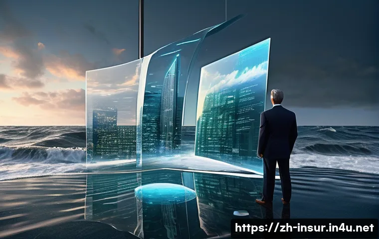 보험계리사와 소송 리스크 관리 - **Prompt 1: The Actuary as a Guiding Light in a Sea of Legal Risks**
    "A highly detailed, hyperre...