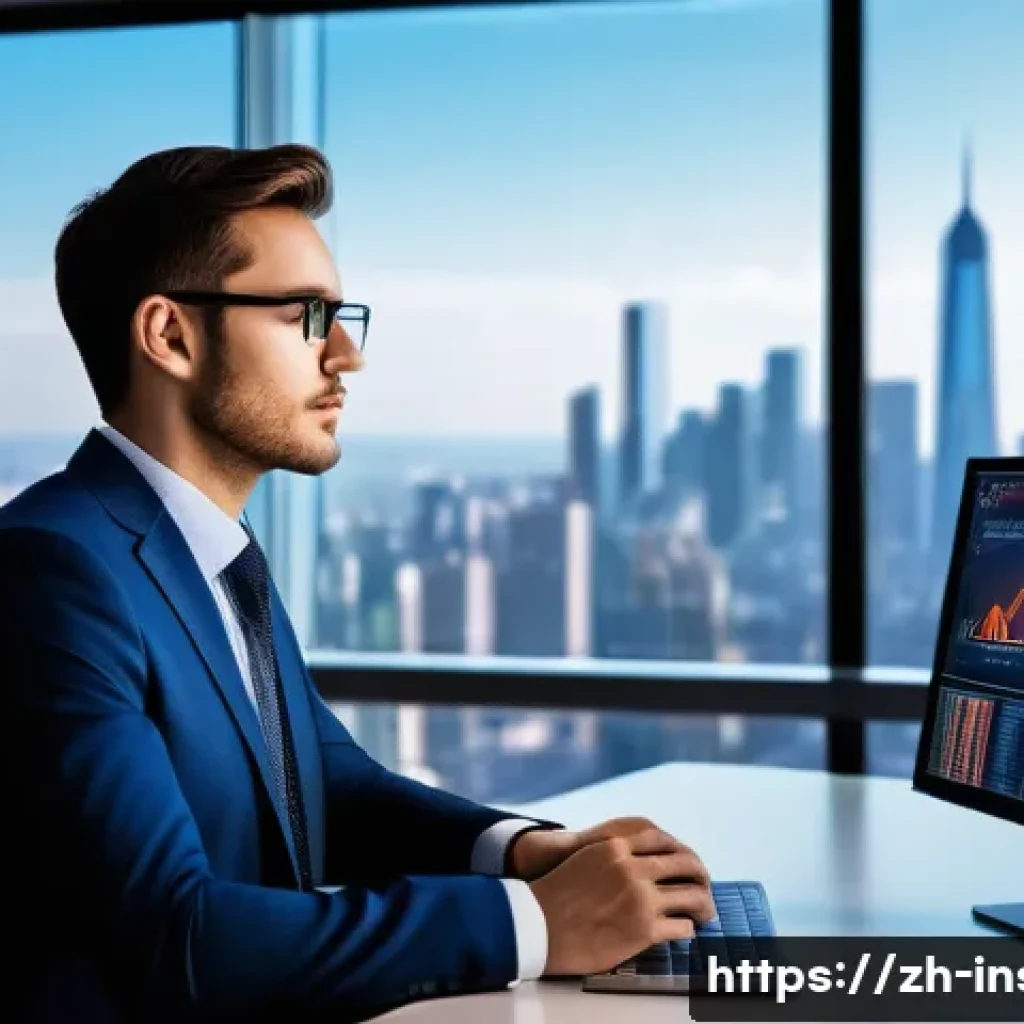 보험계리사와 사망률 테이블 작성 - A professional insurance actuary in a modern office environment, analyzing multidimensional data on ...